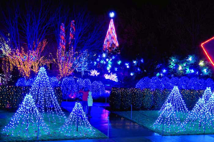 Christmas illuminations near 2025 me